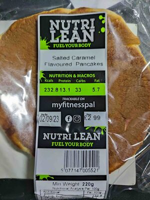 Salted Caramel Flavoured Pancakes