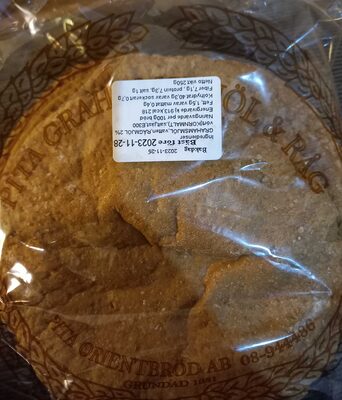PITA GRAHAMSMJÖL & RÅG