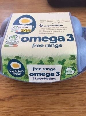 Free Range Omega 3 Eggs