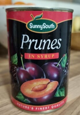 Prunes in syrup