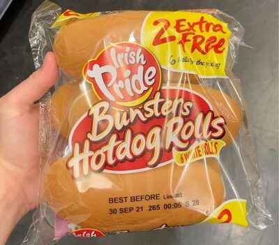 Bunsters hot dog rolls