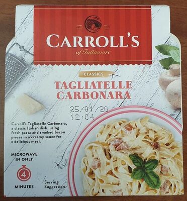 Carroll's Tagliatelle Carbonara