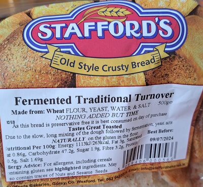 fermented traditional turnover
