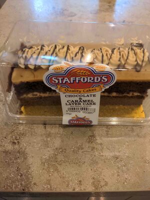 Chocolate & caramel cake