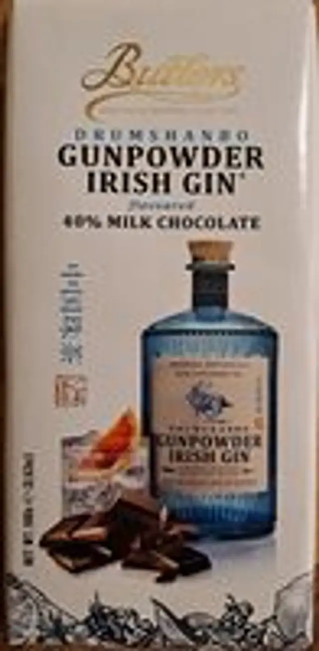 Drumshanbo Gunpowder Irish Gin 40% Milk Chocolate