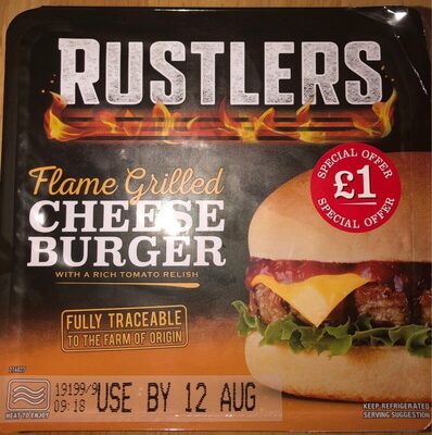 Flame Grilled Cheese Burger