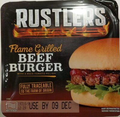 Flame Grilled Beef Burger