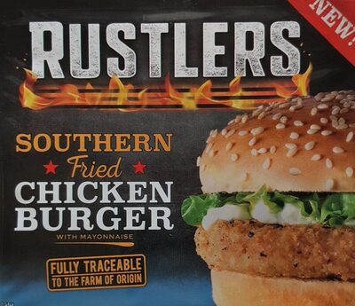 Rustlers Southern Fried Chicken Burger
