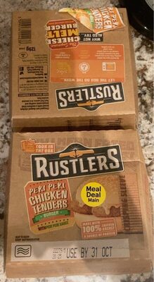 Peri peri chicken tenders burger