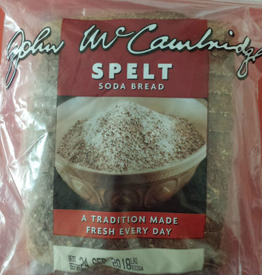 Mccambridge Spelt Bread 500G