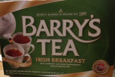 Barrys Tea Irish Breakfast Teabags 80S 250G