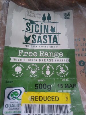 Free Range Irish Chicken Breast