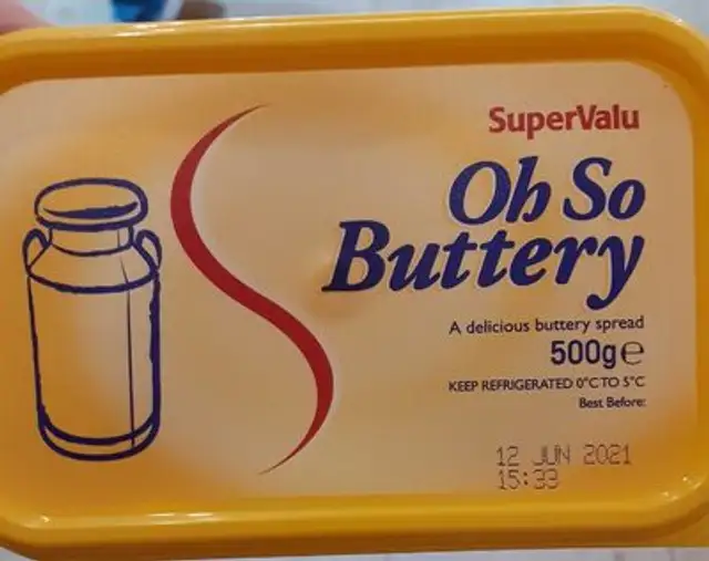 Oh So Buttery front packaging