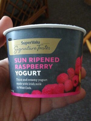 Yaourt aux framboises