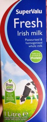 Fresh Irish milk
