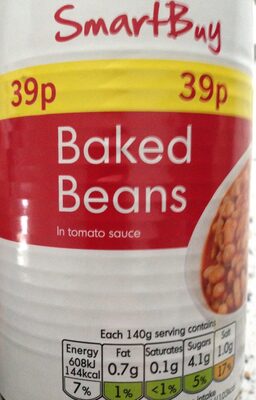Baked beans in tomato sauce