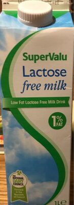 Lactose free milk
