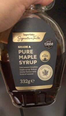 SuperValu Signature Tastes GRADE A PURE MAPLE SYRU
