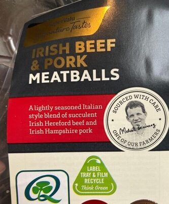 Beef & Pork Meatballs