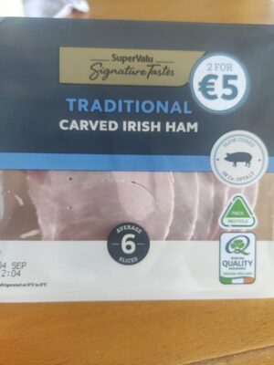 Carved Irish Ham