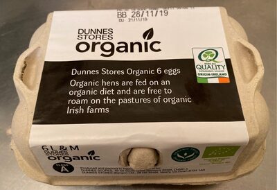 Organic eggs