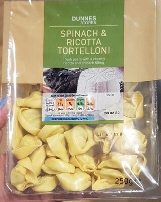 Spinach and Ricotta Tortelloni