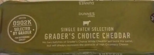 Trader's choice cheddar front packaging