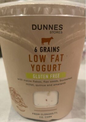 6 grains low fat yoghurt