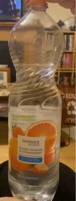 DUNNES STORES BLOOD ORANGE & STRAWBERRY FLAVOURED