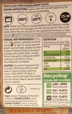 Chicken breast fillets