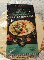 Piadina romagnola IGP alla Riminese