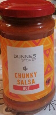 Chunky salsa front packaging