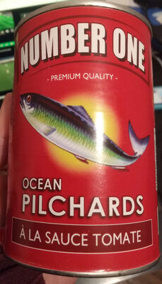 Océan Pilchards à la sauce tomate front packaging