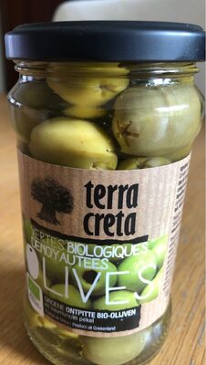 Olives vertes denoyautees