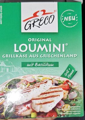 Loumini Grillkäse Mit Basilikum