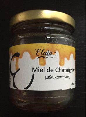 Miel de chataignier front packaging