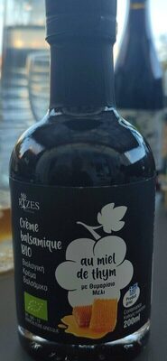 Crème balsamique au miel