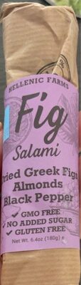Fig Salami Almonds Black Pepper