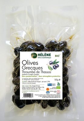 Olives Grecques Throumba de Thassos A.O.P.