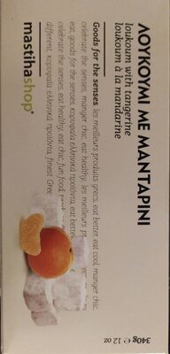 Loukoum à la mandarine