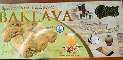 Baklava front packaging