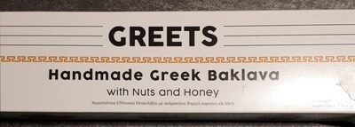 Handmade greek baklava