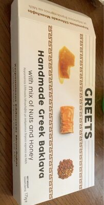 Handmade Greek Baklava