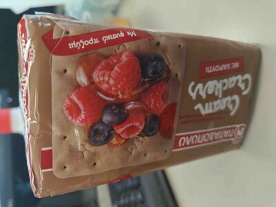 Cream crackers με χαρούπι