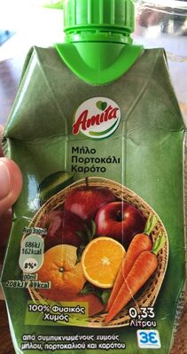 Apple Orange Carrot juice