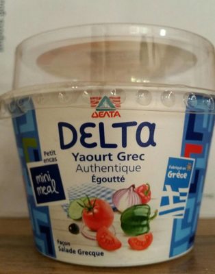 Yaourts grec façon salade grecque