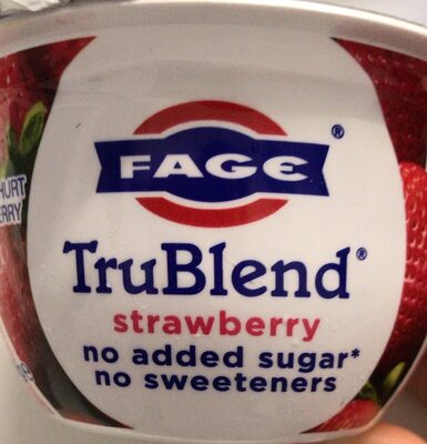 TrueBlend strawberry front packaging