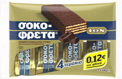 ΙΟΝ Σοκοφρέτα Υγείας 4x38gr (-0,12€)