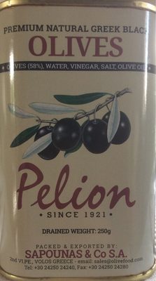 Premium natural greek black OLIVES