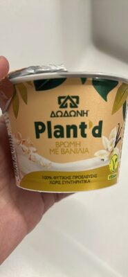 Plant'd Βρώμη με Βανίλια